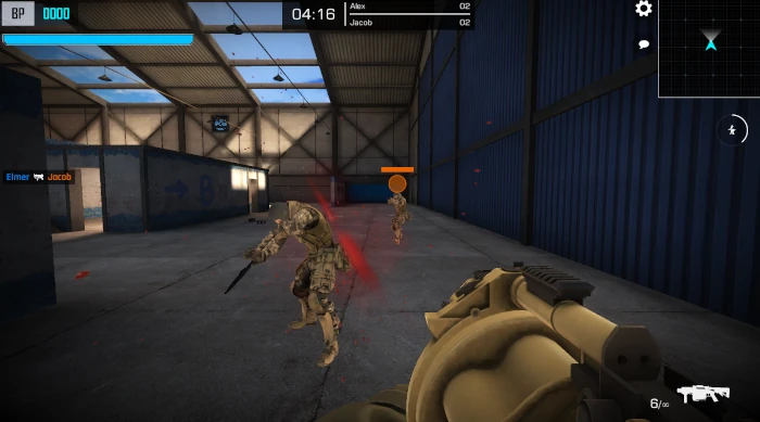 Masked Special Forces shooting game